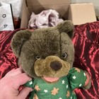 Vintage 1993 Avon Bedtime Teddy Bear Talking Plush 17    Green Pajamas Not Tested