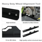 Wheel Alignment Tool With Tape Measures heavy Duty Toe Alignment Tool Black