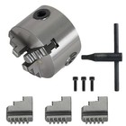 K11-80 Self-centering Lathe Drilling Part 80mm 3 Jaw Lathe Chuck Manual Chuck 3 