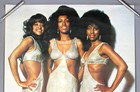 The Three Degrees     Rare Original 1976 Cbs sony Promo Poster  a Toast Of Love 
