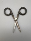 Vintage Scissors Sewing Miniature  Sterling Silver Unbranded Metal Untested