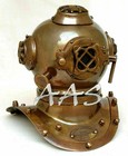 6  Antique Divers Diving Helmet Vintage Brass Navy Marine Deep Sea Collectible