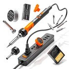 60w Precision Soldering Micro Pen Heavy Duty Kit Small Solder Iron Tool Adjust