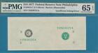  10  1977  Philadelphia  District  Second Printing  Error Pmg Gem New 65epq