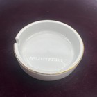 The Watergate Hotel Dc Ash Tray 1980   s Political Scandal White Porcelain Vtg 3   