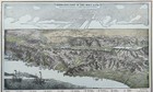 Vintage 1892 Holy Land Map 14 x11    Old Antique Original Nazareth Jerusalem