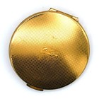 Vintage Stratton England Gold Heart Jeweled Unused Powder Compact Mirror