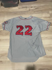 2016 Rare Game Used Worn Heath Embree Pawtucket Red Sox Jersey