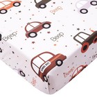 Cloele Fitted Crib Sheet - Baby Nursery 100  Polyester 1 52 x28   Car 