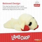 Officially Licensed Lamb Chop Jumbo White Plush Dog Toy  24-inch