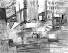 Chicago No 4 14x11 Original Charcoal Drawing Home Interior Art On Paper