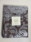 Restoration Hardware Bedford Damask Euro Pillow Sham New 26  Cotton Brown  Rh