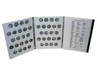 Coin Folder Us Nickels Plain New He Harris Album 2682 Free Shipping