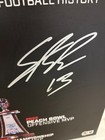 Stetson Bennett Georgia Autographed 24x30 Canvas Bas Coa Uga Number Inscription