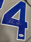 Grey Jersey Mlb Nolan Ryan Signed Autographed  34 Bas Coa