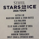 2026 Stars On Ice Program Signed Autographs Alysa Liu Amber Glen Ilia Malinin