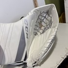 Ccm Eflex 3 9 Intermediate Goalie Catch Glove White silver Lefevre