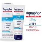 Aquaphor Baby Diaper Rash Cream  3-in-1 Diaper Rash Relief 3 5oz Lot Of 3