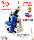 New Lathe Vertical Milling Slide Fixed Base 4 x 5    2  Self Centering Vice Vise