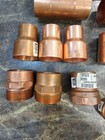  lot Of 20  2in  Copper Sweat Fittings Elbows  Reducers  Valves  Unions  Couplin