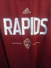 Colorado Rapids Adidas Long Sleeve Dri Fit Shirt Mls Soocer Large