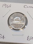 1965 Canada 5 Cents Coin Proof Like
