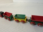 Genuine Brio Wooden Railway Rare Train Vintage 1980s Freight Train