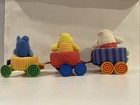 Vintage Rare Htf Haba Big Voyage Pull Toy Baby Einstein