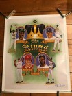 The Kings Ron Lewis Signed Autographed Poster Print Rare