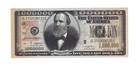 Vintage  1 000 000 One Million Dollars Rutherford B Hayes new Original Novelty 