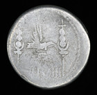Roman Coins  Marc Antony  Ar Denarius  Legionary Issue  Leg Viii  32-31 Bc 