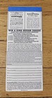 Chicago Bulls 1994 Playoffs Ticket Stub Unused Full Ticket Home Game G Nba