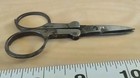 Antique Folding 1872 Marx Sewing Scissors Patented May 28 72 Over 150 Years Old 