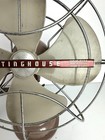 Vintage 1950s Westinghouse Desk Table Fan Model 10 Ld2 10  Metal Retro Working