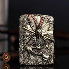 Jacket Retro Lingxiao Wu Kong Saint Fighting Zippo Lighter Cw Special Box Us