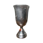 Vintage Pewter Goblets Set Of 8 Pedestal Chalices