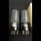 Great Pair Rca 6v6gt Vt 107a Smoked Glass Amplifier Vacuum Tubes Tested C 9576