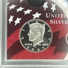 2001-s Kennedy Half Dollar Dcam Proof 90  Silver