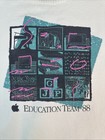 Vintage 1988 Apple Education Team Sweatshirt Large Box Fit Fits Small Very Rare