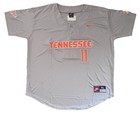 Chase Dollander Signed  11 Tennessee Vols Size Xl Gray Baseball Jersey