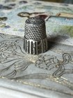 Antique Vintage Sterling Silver Thimble V769
