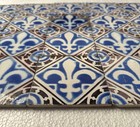 Francia Azulejos Antiguos - Pas De Calais - Desvres - 20 - Tile Set C1870