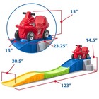 Step2 Anniversary Edition Up And Down Roller Coaster With Over 10 Feet Track