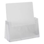 12-pack Of Clear Acrylic 8 5  X 11  Countertop Brochure magazine Holder Displays
