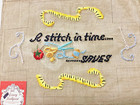 Brick Cover Needlepoint Stitch In Time Preworked Sewing Scissors Pincushion