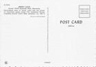 Jenny Lake Grand Teton National Park Wyoming Mountains Vintage Postcard
