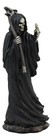 The Night Watchman Grim Reaper With Scythe Flipping Off Middle Finger Statue