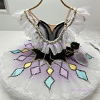 Professional Kids Girls Women Adult Performance Wear Purple Ballet Tutu Costumes