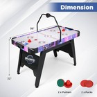 Air Hockey Table For Kids   Adults W digital Led Scoreboard Powerful 12v Motor