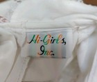 Vintage Hi-girls Baby Girls Dress 12 Mos Roses Lace Cute